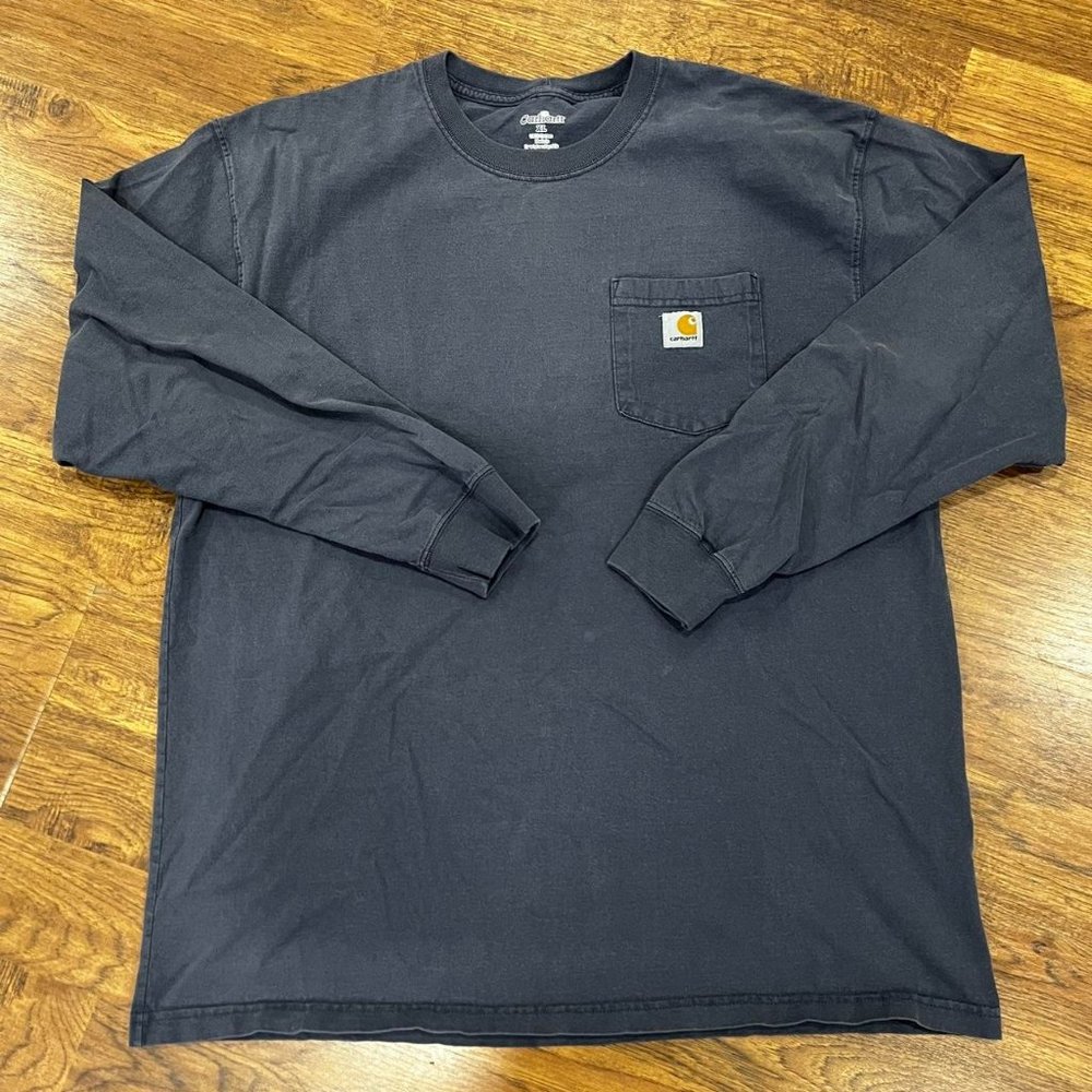 Carhartt Men’s Workwear Long Sleeve Pocket T-Shirt Sz XL (24x30)
